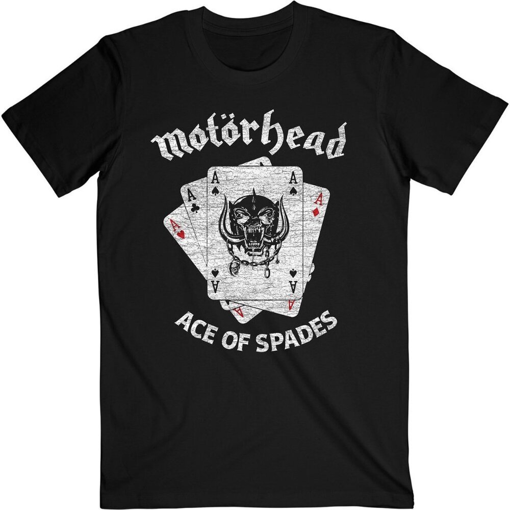 Motorhead Flat War Pig Aces Rock Band Graphic Metal Fan Streetwear Concert 05